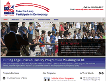 Tablet Screenshot of americancivicscenter.com